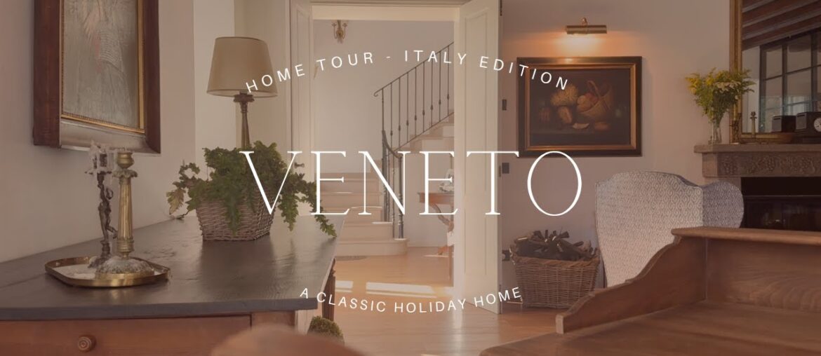 A beautiful classic villa in the north of Italy - home tour