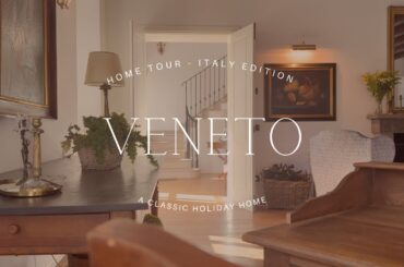 A beautiful classic villa in the north of Italy - home tour