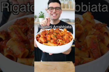 Easy Rigatoni Arrabbiata Pasta (15 mins)