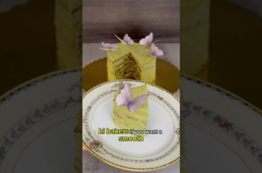 French buttercream vs American buttercream. #baker #buttercreamcakes #frenchbuttercream #cakerecipe