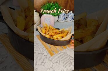 French Fries Recipe | Crispy French Fries | Easy Recipe | Sister’s Spoon #shorts #chotaalivlogs