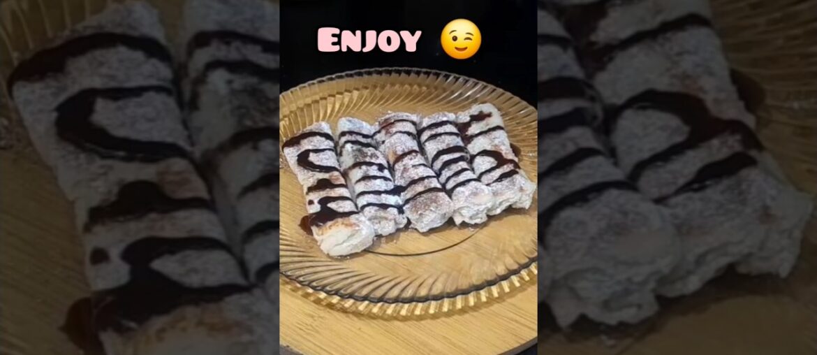 "Nutella French Toast Rolls l Easy & Yummy Recipe" #NutellaFrenchToast #NutellaLovers #EasyRecipe