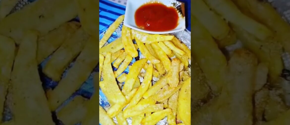 Perfect Crispy French Fries Recipe at Home #shorts