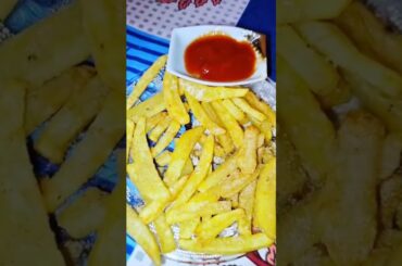 Perfect Crispy French Fries Recipe at Home #shorts