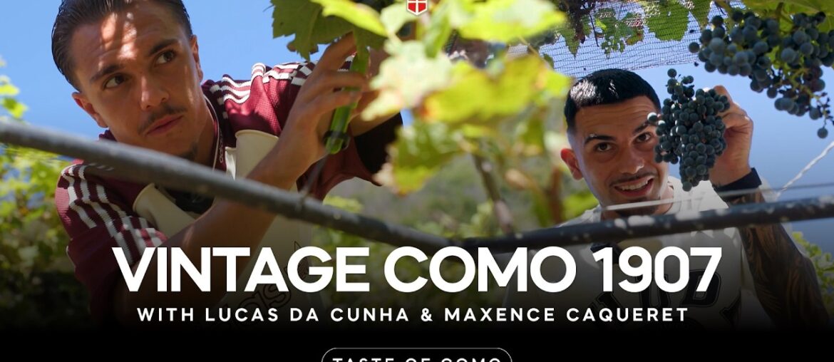 French Footballers Try Italian Winemaking | TASTE OF COMO | #como1907 #wine #making French Footballers Try Italian Winemaking | TASTE OF COMO | #como1907 #wine #making