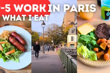 What I Eat Working 9 to 5 in Paris - Typical French Woman Meals