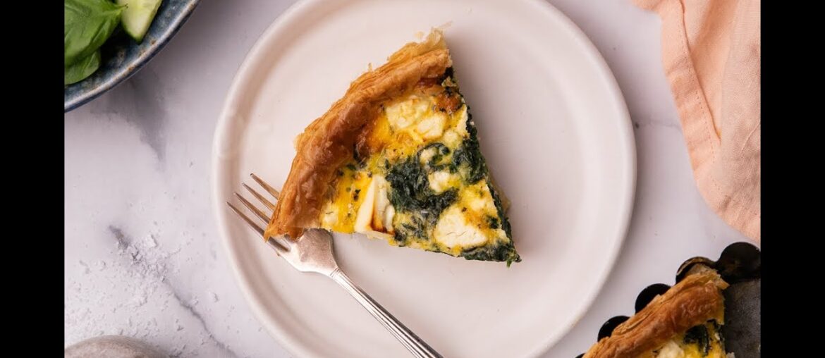 Simple & Tasty Spinach Quiche Recipe Simple & Tasty Spinach Quiche Recipe