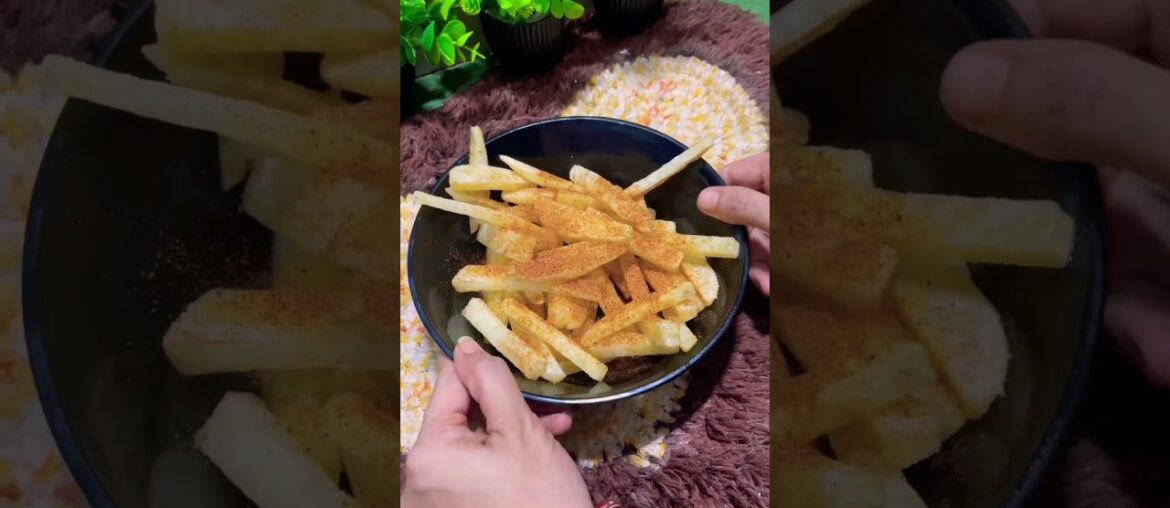 Perfect French Fries at Home #shorts #recipe #snacks #cooking #odia #foryou #viral #frenchfries