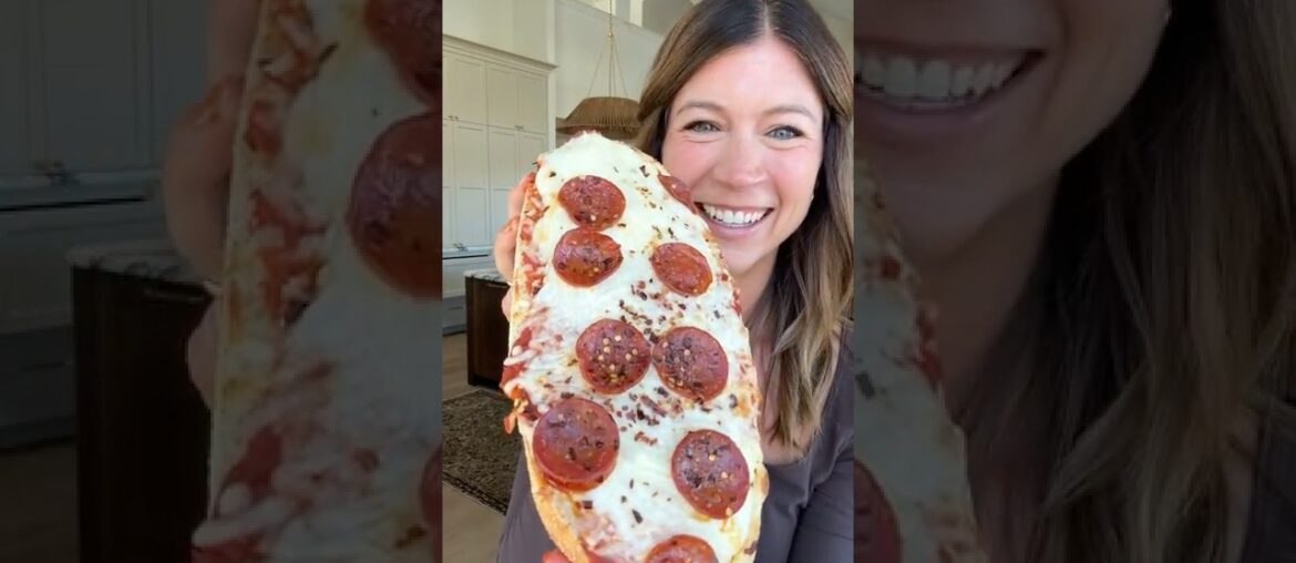 French Bread Pizza (My Go-To Easy Dinner!)