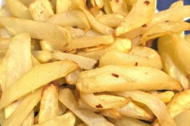 how to make potatoe french fries with air fryer at home.# potatoe #recipe #video #cooking #food