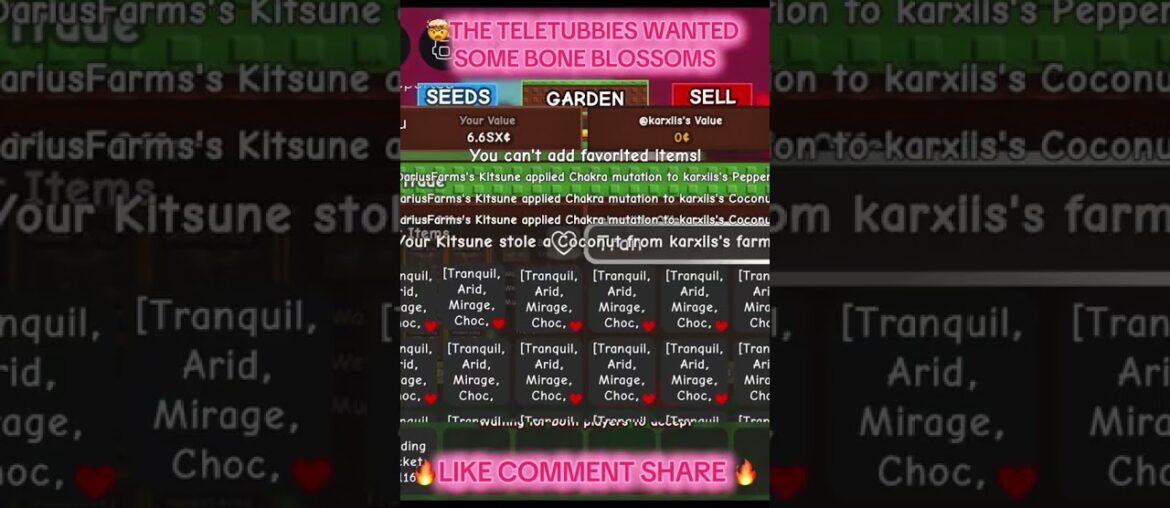 MIMIC GIVEAWAY #growagardenupdate #growagardentrading #growagardengiveaway #gagtrading #gagtrades MIMIC GIVEAWAY #growagardenupdate #growagardentrading #growagardengiveaway #gagtrading #gagtrades