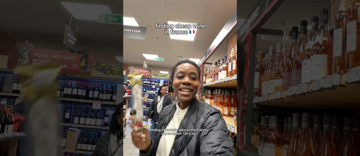 how do you think this will taste? my mom picks an cheap bottle of french wine #affordablewine