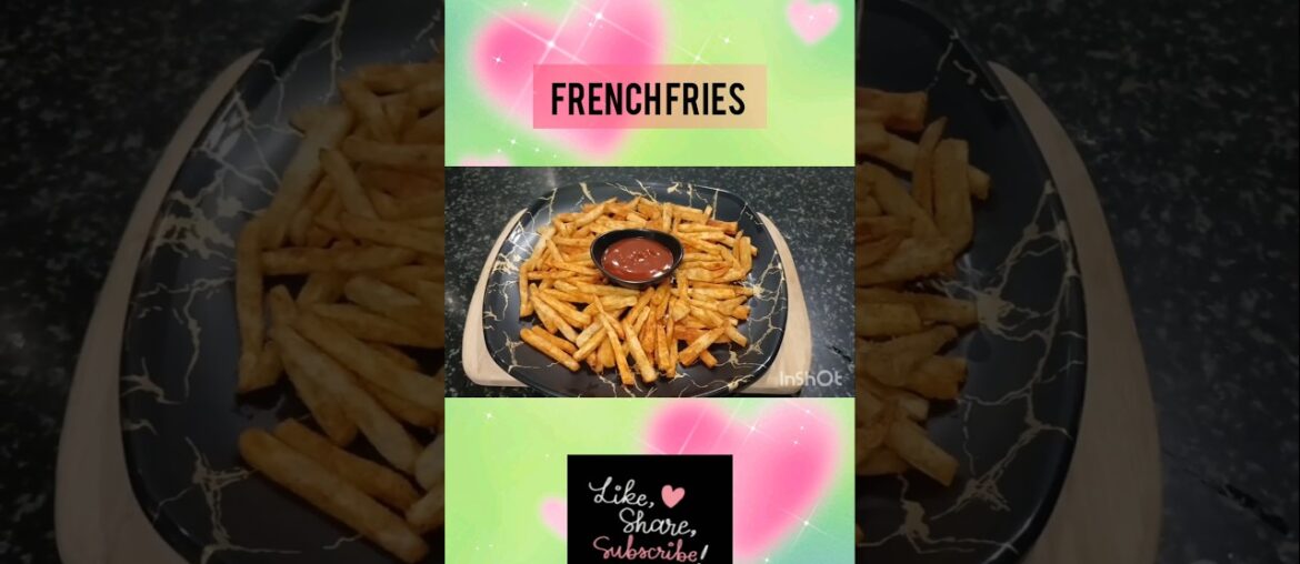 FRENCH FRIES | French fries recipe | #frenchfries #frenchfriesathome #frenchfriesrecipe