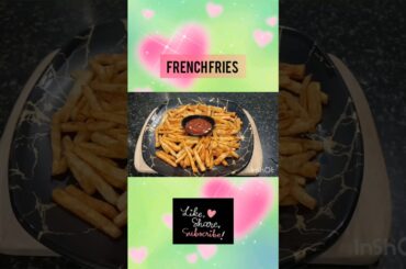 FRENCH FRIES | French fries recipe | #frenchfries #frenchfriesathome #frenchfriesrecipe