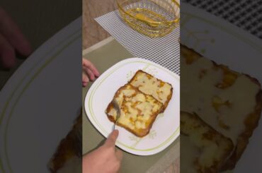 Cheesy French toast recipe |shorts#ytshorts