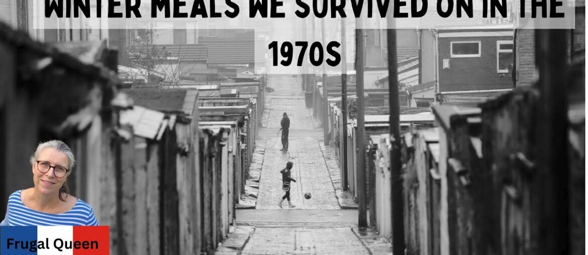 Winter meals we survived on in the 1970s. #frugal #winter #mealsoftheweek #1970s