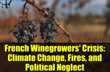 French Winegrowers' Crisis: Climate Change, Fires, and Political Neglect