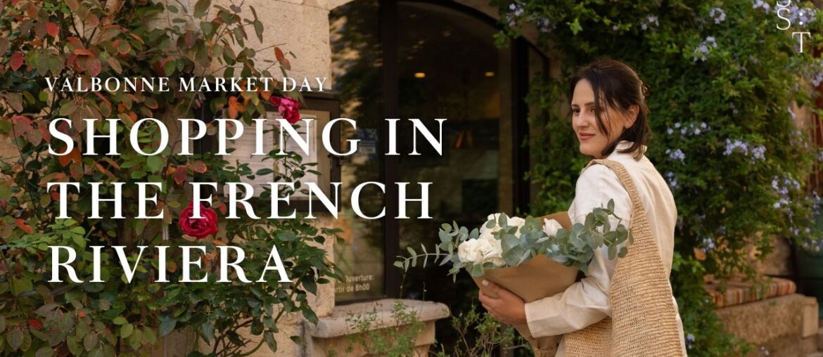 Come Shop With Me in a French Village | Valbonne’s Market & Artisinal Finds | SIMPLY SLOW TRAVELER