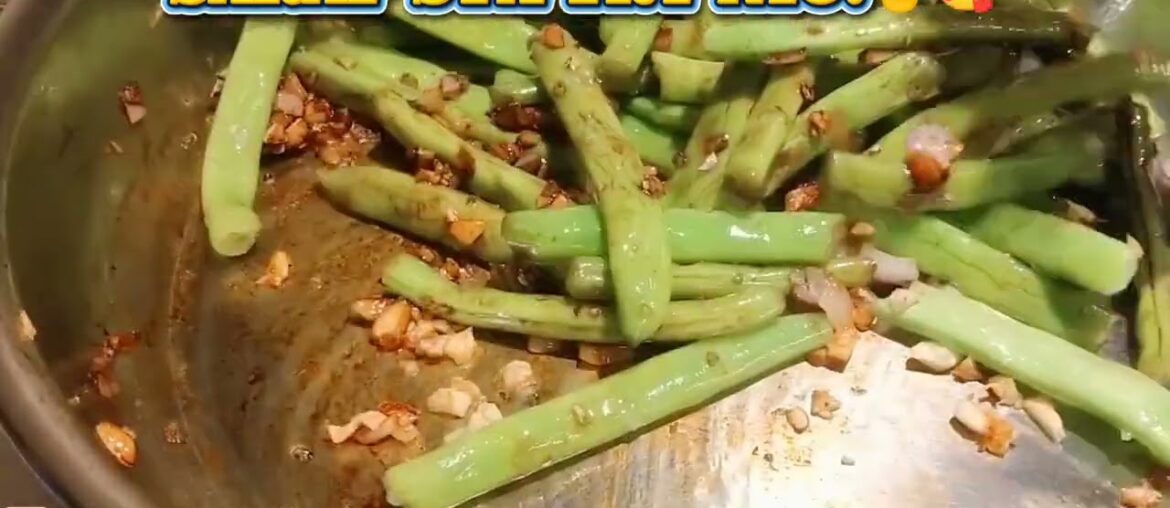 FRENCH BEANS W/ SALTY EGG YOLKS@irenecerillochannel6263
