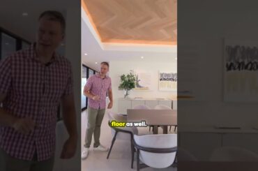 12 Person Dining With French Oak Patterns & Next to Wine Cellar