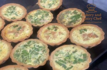 Tart Base | Short Pastry | Classic Quiche Recipe | Step-by-Step French Quiche with Creamy Custard
