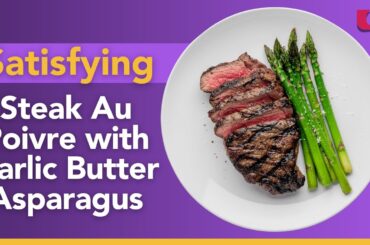 Steak Au Poivre in 12 Minutes | Gourmet French Bistro Dinner