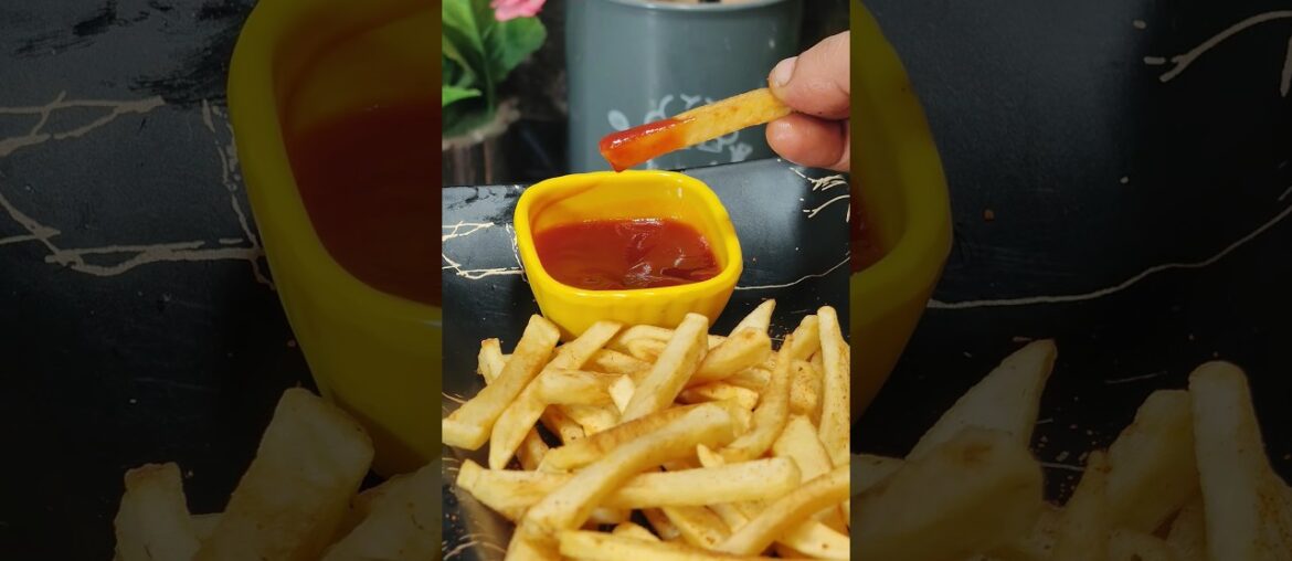 French fries recipe #frenchfries #friesrecipe #homemadefries #crispyfries #potatorecipe #food