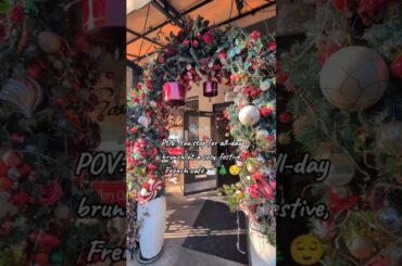 Festive French Cafe!