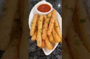 Viral Suji French Fries | Kids Favorite Snack No Potato Needed! #shorts #viral #frenchfries #suji
