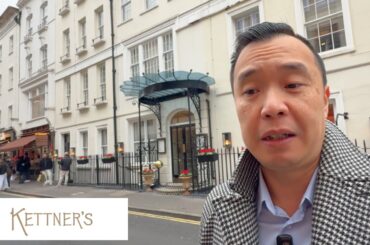 KETTNER's is London's OLDEST French restaurant and opened by Napoleon III's ex-chef (apparently)