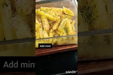 Crispy French fries at home!!#recipe #food #delicious #youtubeshorts #cooking #yum