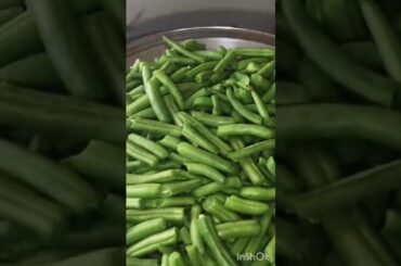 French Beans Ki Bhujiya Recipe / French Beans Ki Sabji #French Beans recipe #ytshorts #Cooking Art