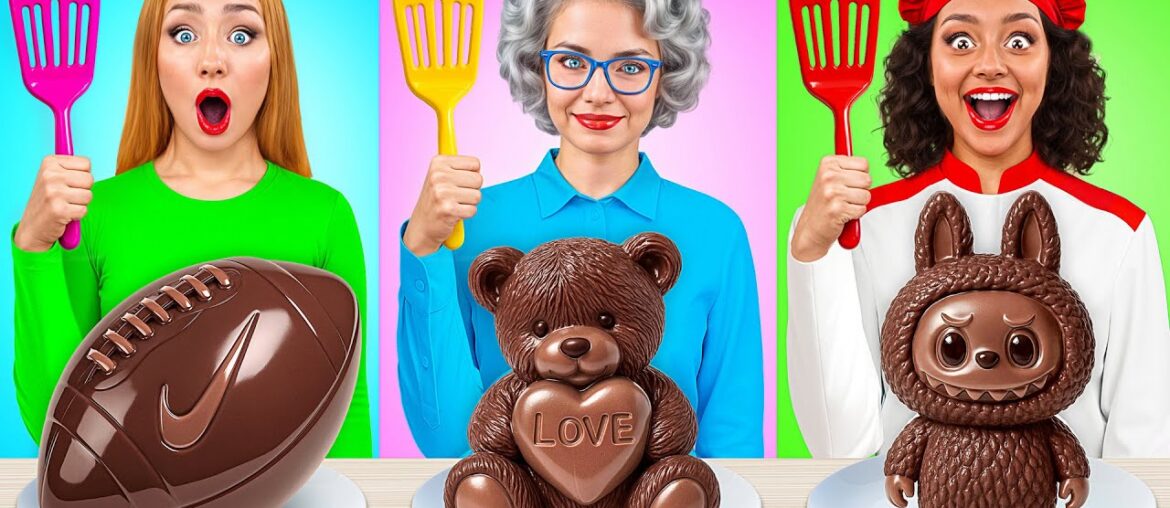 Me vs Grandma Cooking Challenge | Cool Food Tricks by Multi DO Challenge