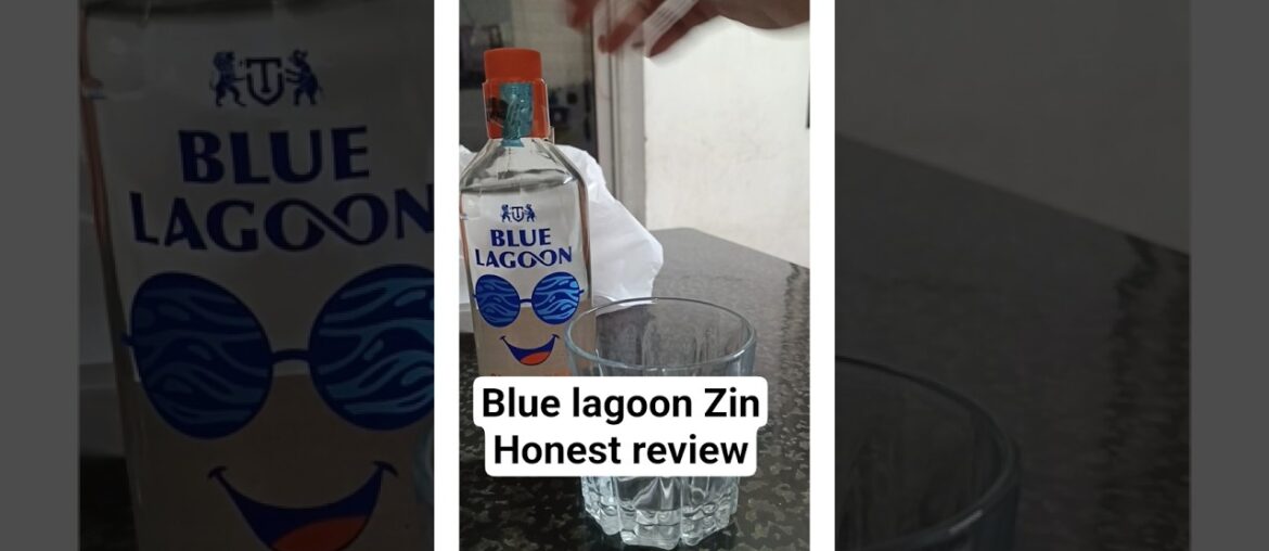 Blue lagoon Gin review #gin  #bluelagoon #wine
