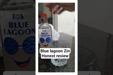 Blue lagoon Gin review #gin  #bluelagoon #wine