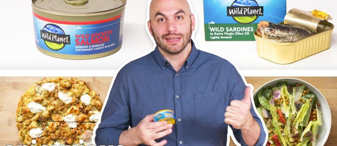 Pro Chef Turns Canned Seafood Into 4 Meals For Under $12 | The Smart Cook | Epicurious Pro Chef Turns Canned Seafood Into 4 Meals For Under $12 | The Smart Cook | Epicurious