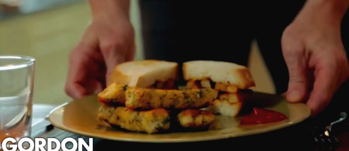 Home-made Fish Fingers with a Chip Butty | Gordon Ramsay