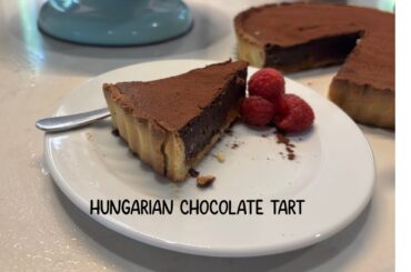 Chocolate & Apricot Tart | Hungarian Heritage Meets French Pastry Science