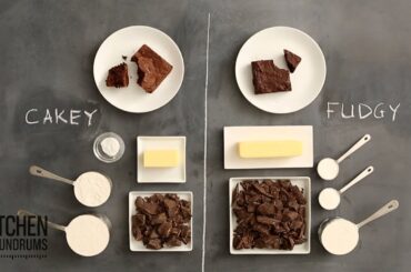 The Science Behind the Perfect Brownie - Kitchen Conundrums with Thomas Joseph