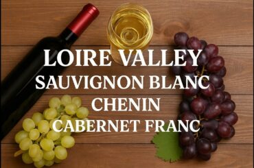 Loire Valley: Sauvignon Blanc, Chenin, Cabernet Franc