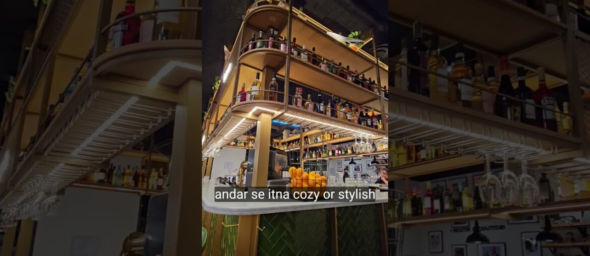 Experiencing the Most Unique Italian Bar Restaurent in France!! #france #travel #food #beer #blessed