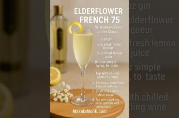 Classic French 75 Cocktail Recipe + All Popular Variations