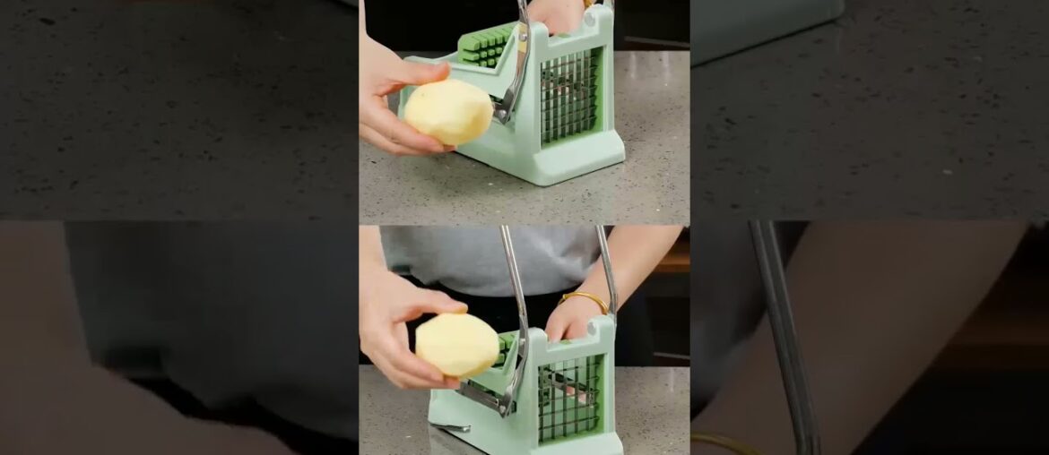 French Fry Potato Cutter, Chopper Maker and Vegetable Cutter #shorts #gadgets #shorts+gadgets French Fry Potato Cutter, Chopper Maker and Vegetable Cutter #shorts #gadgets #shorts+gadgets