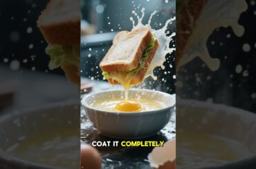 Frozen Ice Cream French Toast!  #recipeshorts #cooking #5minuteeverything #easyrecipes #viralfood