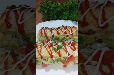 Bread omlette roll #frenchstyle #eggrecipe #eggroll #omlette #trendingshorts