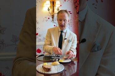 Definitely don’t bite into the entire piece of bread! #dining #etiquette #williamhanson