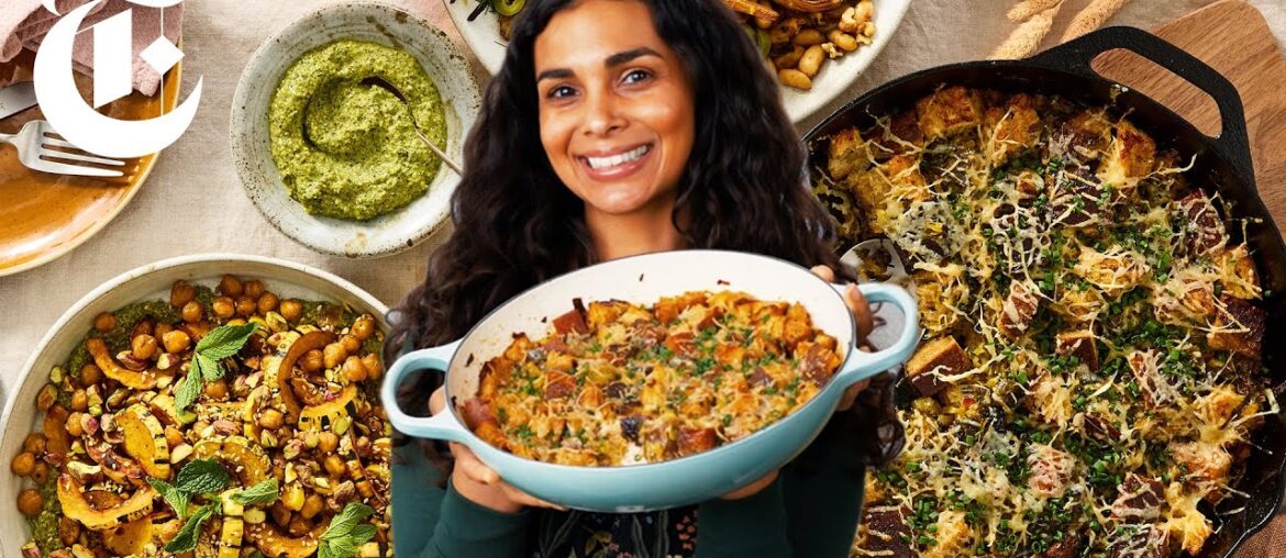 This Vegan Thanksgiving Menu Will Wow Everyone | Nisha Vora | NYT Cooking This Vegan Thanksgiving Menu Will Wow Everyone | Nisha Vora | NYT Cooking