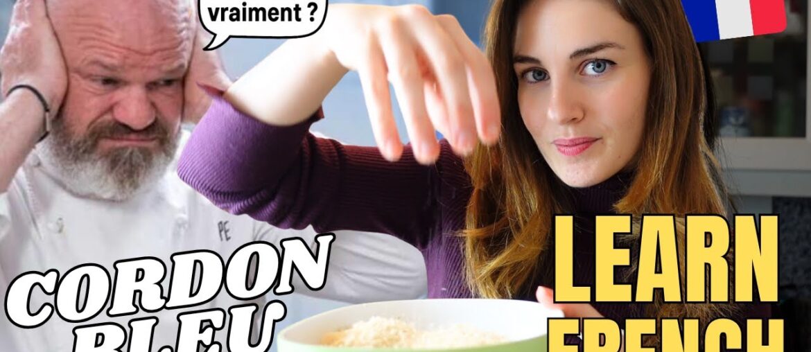 Learn French While Cooking | Easy Cordon Bleu Recipe in French