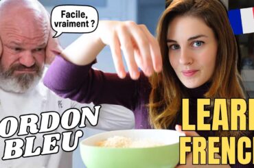 Learn French While Cooking | Easy Cordon Bleu Recipe in French