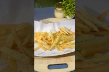 perfect crispy French Fries Easy Recipe for snacks #ytshorts #food #viral
